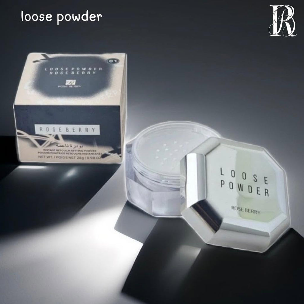 Rose Berry - Superfine & Weightless Loose Setting Powder