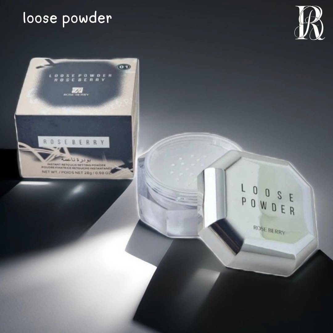 Rose Berry - Superfine & Weightless Loose Setting Powder