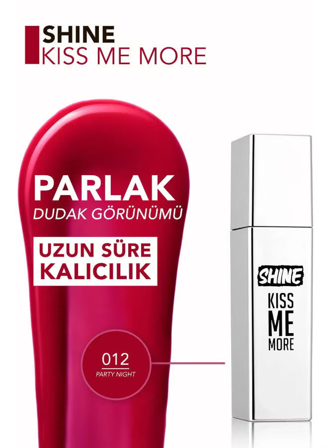 Flormar Shine Kiss Me More Liquid Lipstick