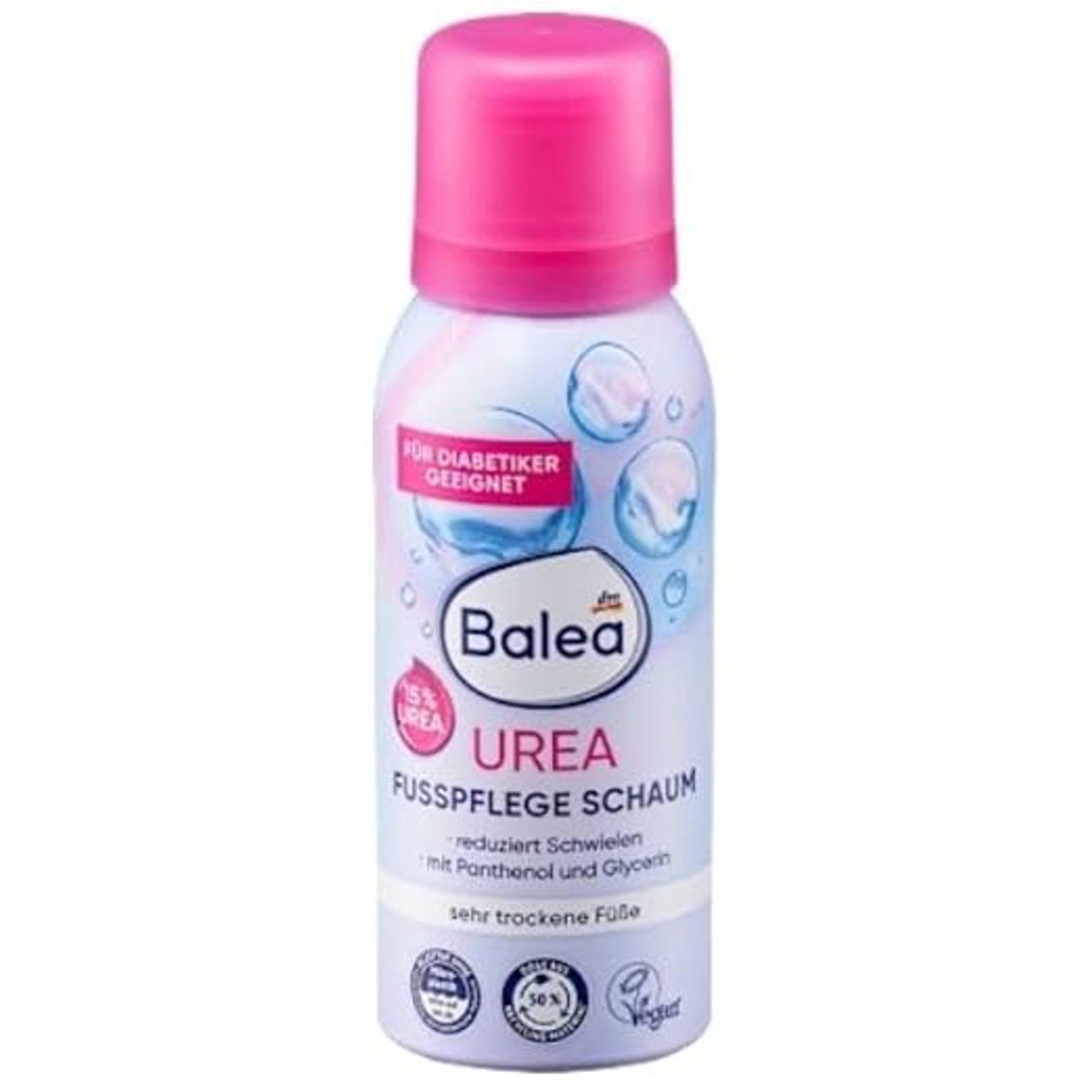 Balea Foot Foam with Urea - 2 x 100ml