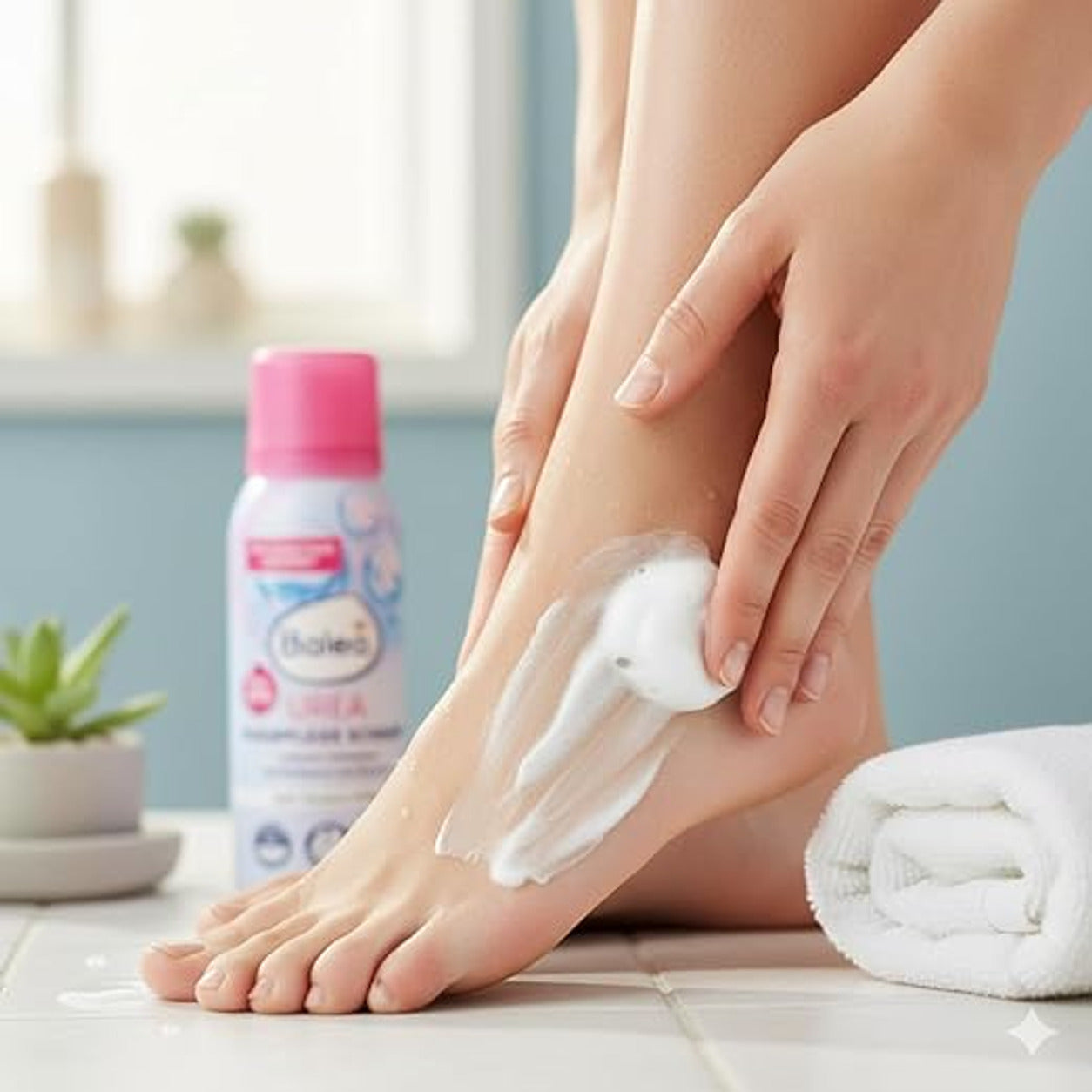 Balea Foot Foam with Urea - 2 x 100ml