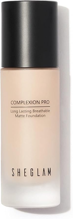 SHEGLAM Complexion Pro Long Lasting Breathable Matte Foundation - Fair (30ml)