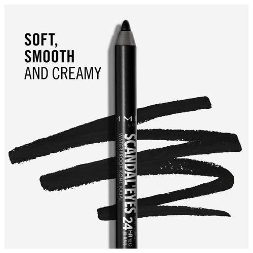 Rimmel London - Scandaleyes Waterproof Kohl Kajal Pencil Eyeliner 1.3g 001 Black