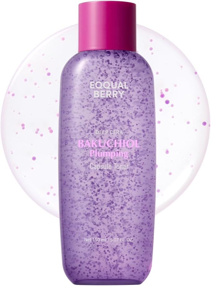 EQQUALBERRY Deep Care Bakuchiol Plumping Capsule Toner 150ml