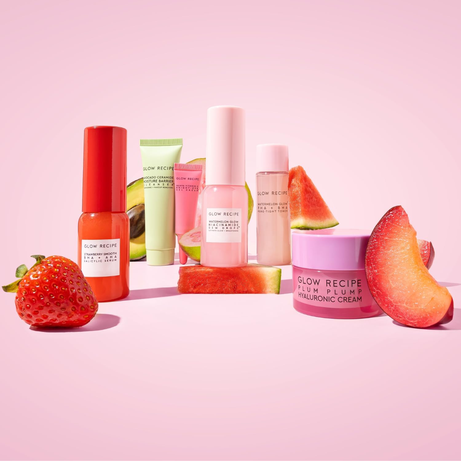 Glow Recipe Fruit Babies Glow & Soothe Skin Best Sellers Set - 6pcs