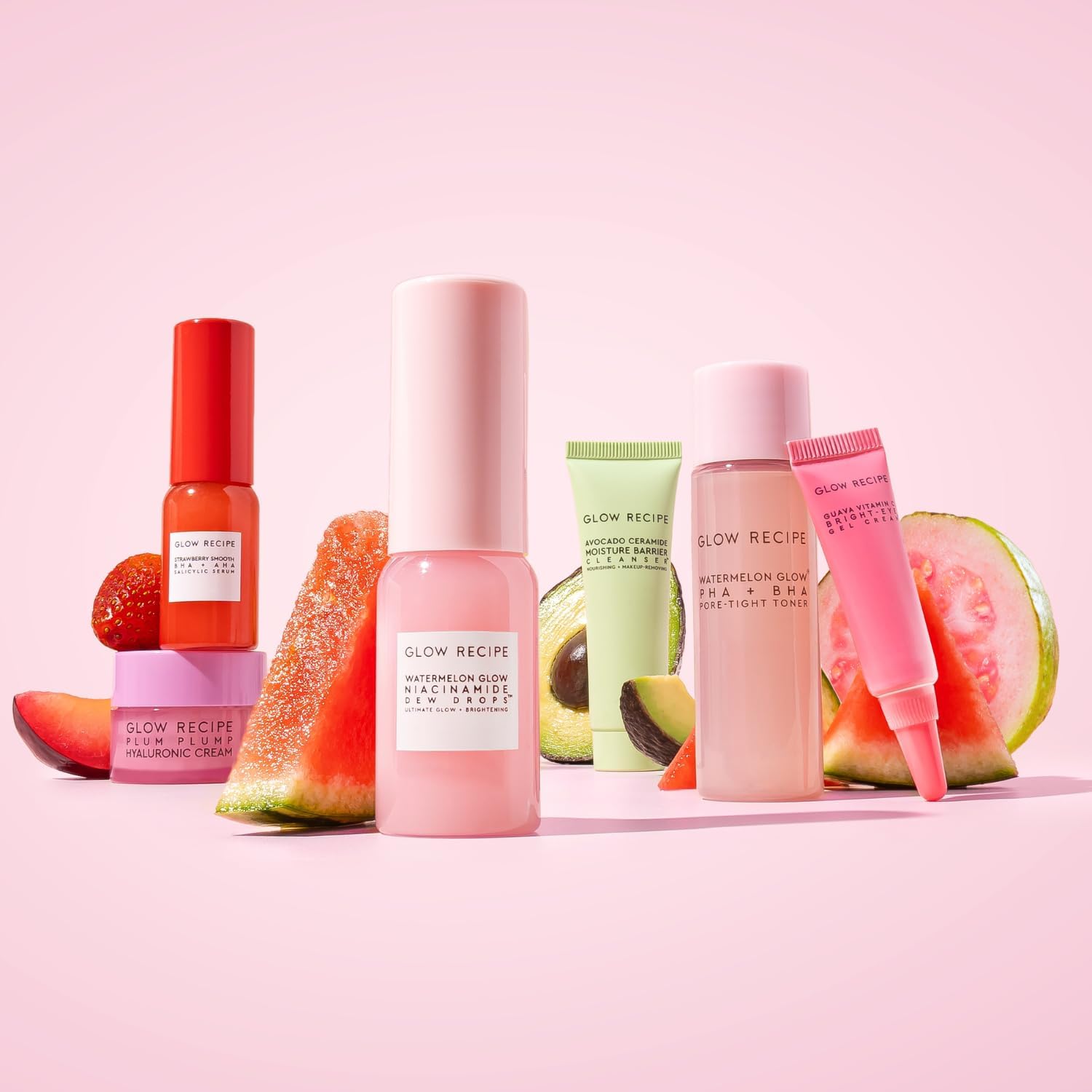 Glow Recipe Fruit Babies Glow & Soothe Skin Best Sellers Set - 6pcs