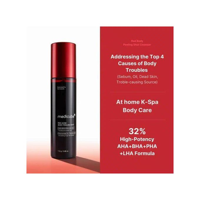 Medicube Red Acne Body Peeling Shot 110g