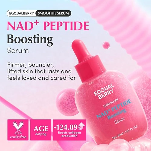 EQQUALBERRY NAD+ Peptide Boosting Serum 30ml