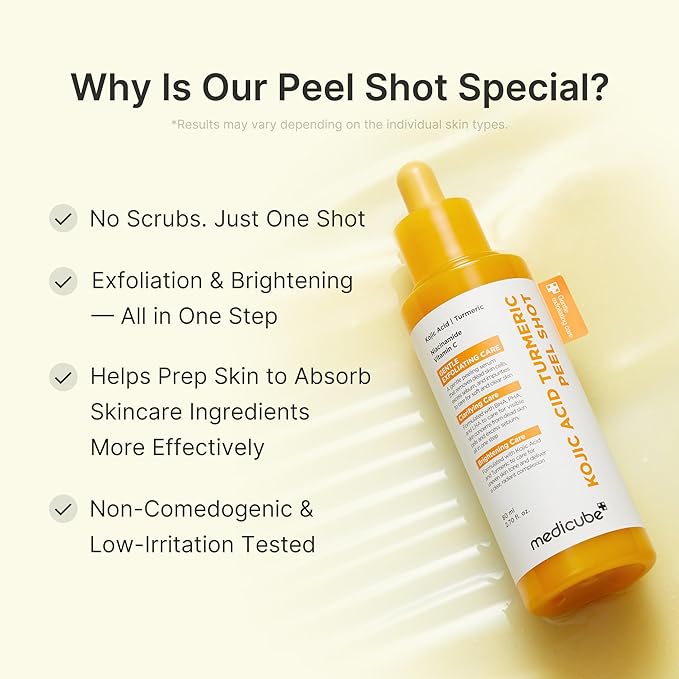 Medicube Kojic Acid Turmeric Body Peel Shot 80ml