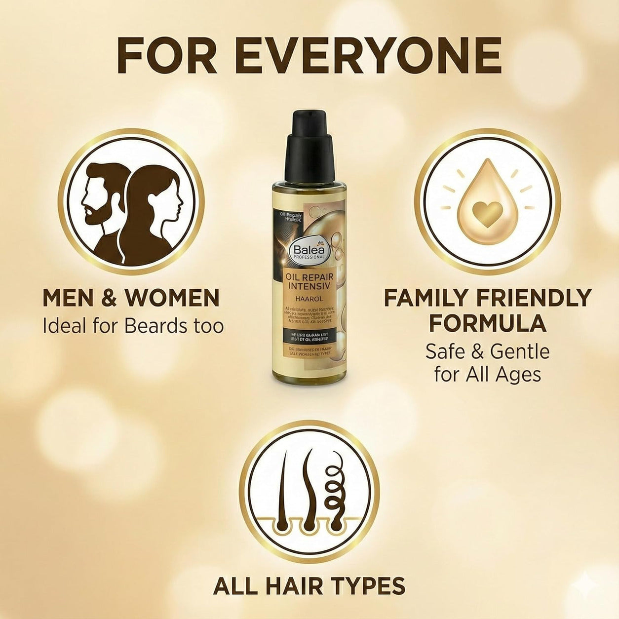 Balea Professional Argan Oil Hair Serum 100ml