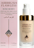 Rose Bery - Foundation, Airbrush Flawless, Stays All Day & Night, Longwear, 40 ML, Model - RB-LF0893 (01)