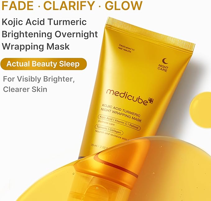 Medicube Kojic Acid Turmeric Night Wrapping Mask 75ml