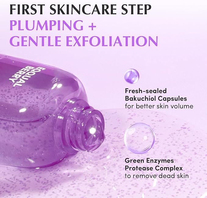 EQQUALBERRY Deep Care Bakuchiol Plumping Capsule Toner 150ml