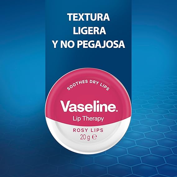 Vaseline - Lip Therapy Rosy Lips, Rose and Almond Oil