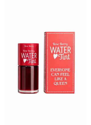 Rose Berry - Water Tint: A natural, long-lasting color for cheeks and lips with a watery finish.