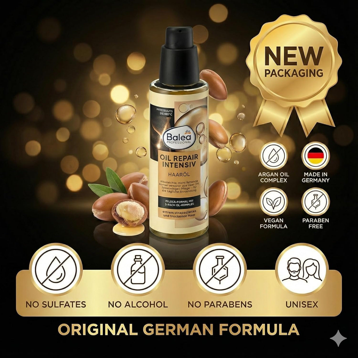 Balea Professional Argan Oil Hair Serum 100ml