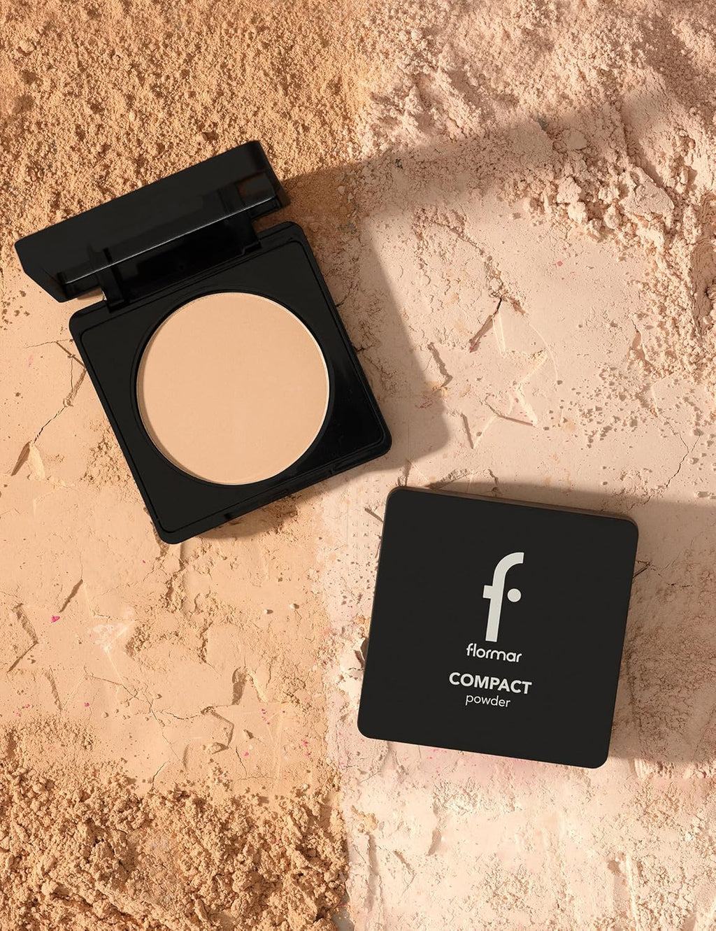 Flormar Compact Powder -093 Natural Coral Beige