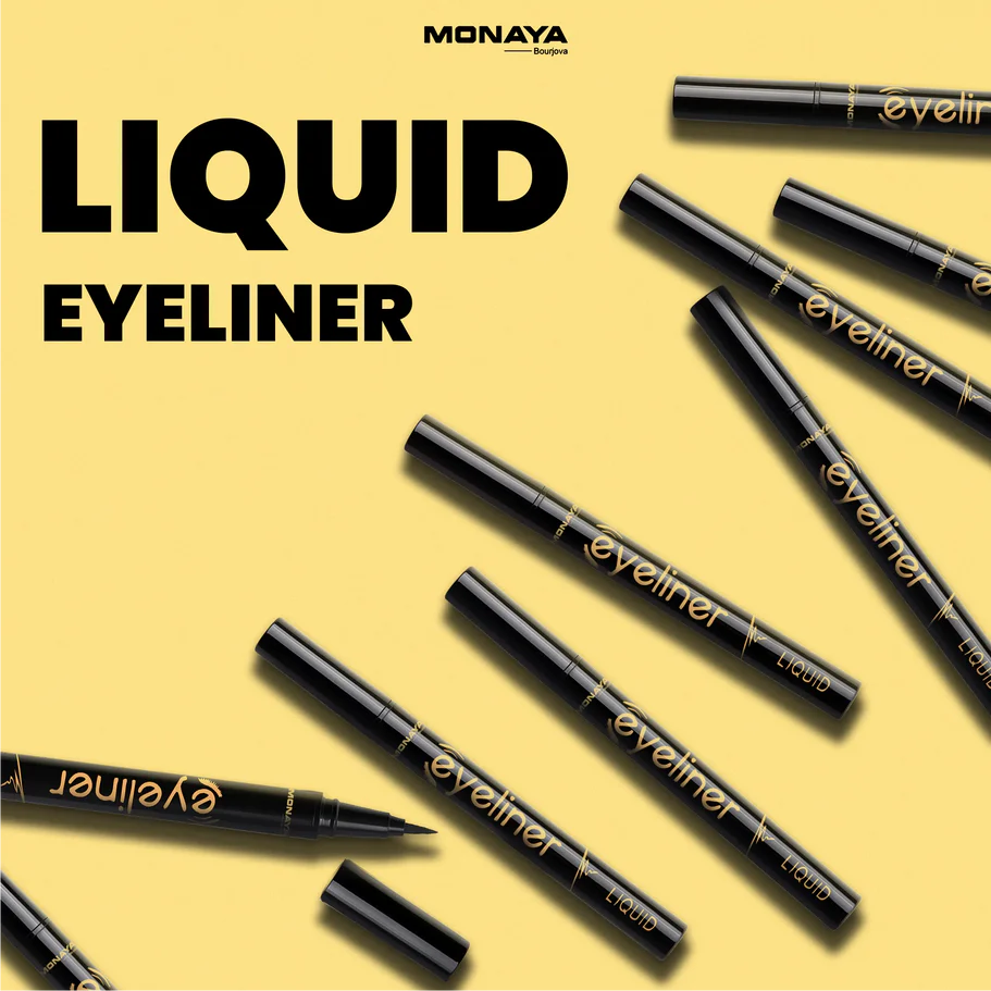 Liquid Eyeliner – Waterproof, Smudge-Proof, Long-Lasting Eyeliner - N010