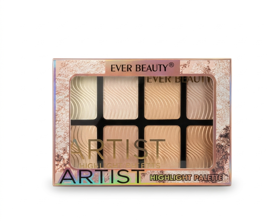 Ever Beauty Artist Highlight Palette 8 Colors product image