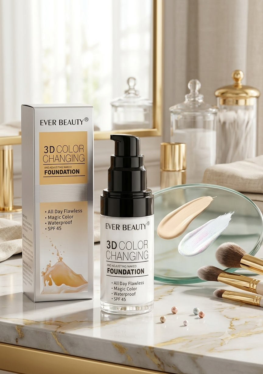 Ever Beauty - 3D Color Changing Foundation Cream