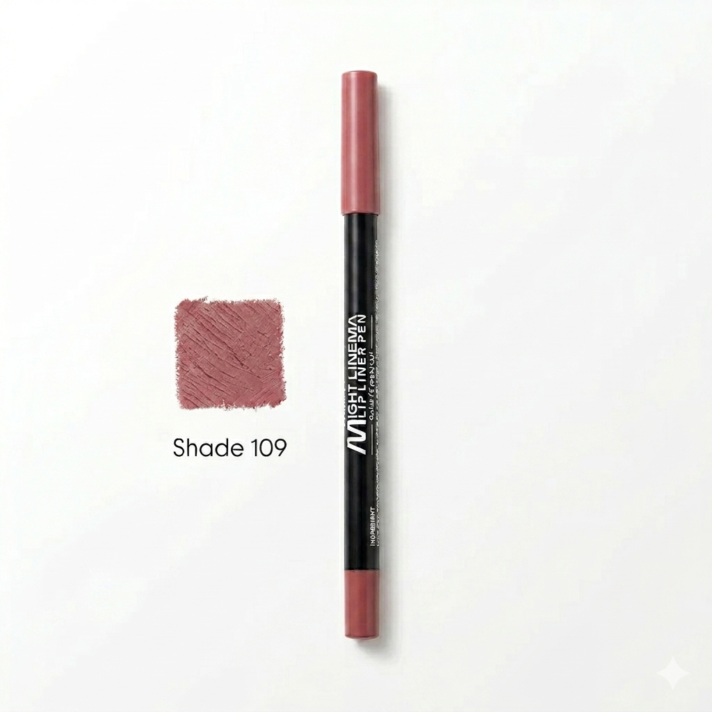 Might Cinema - lip liner pen 24 hour stability super stay matte and smooth liner