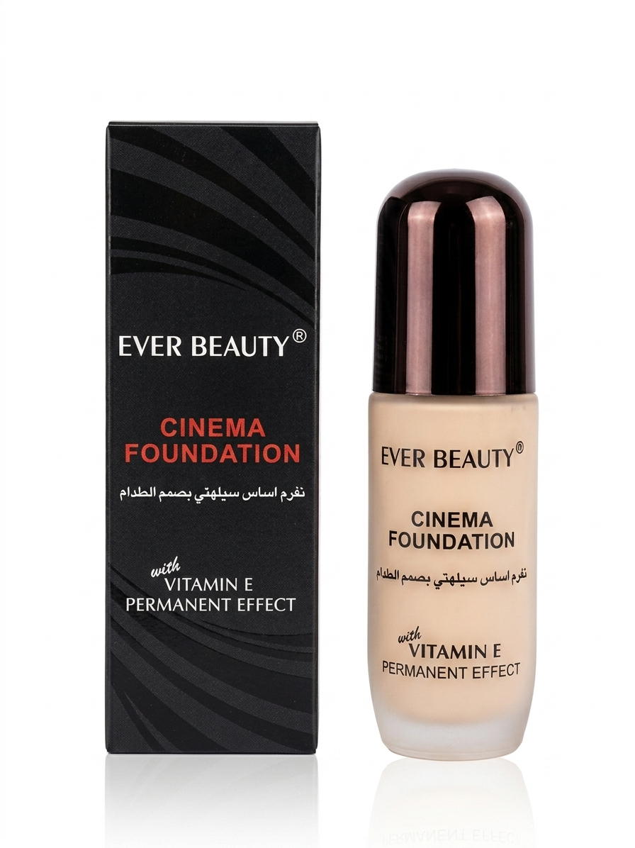 Ever Beauty Cinema Foundation With Vitamin E product image