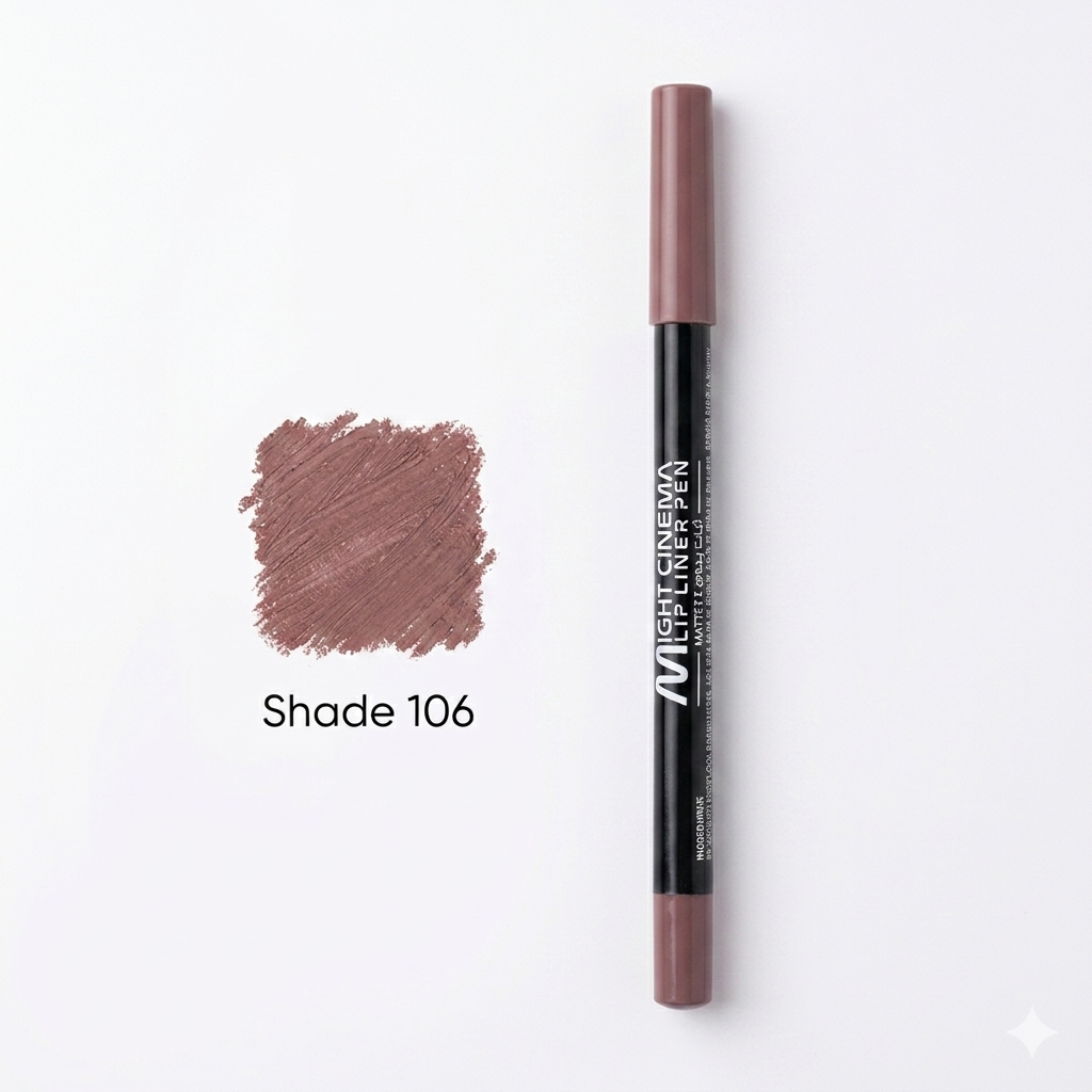 Might Cinema - lip liner pen 24 hour stability super stay matte and smooth liner