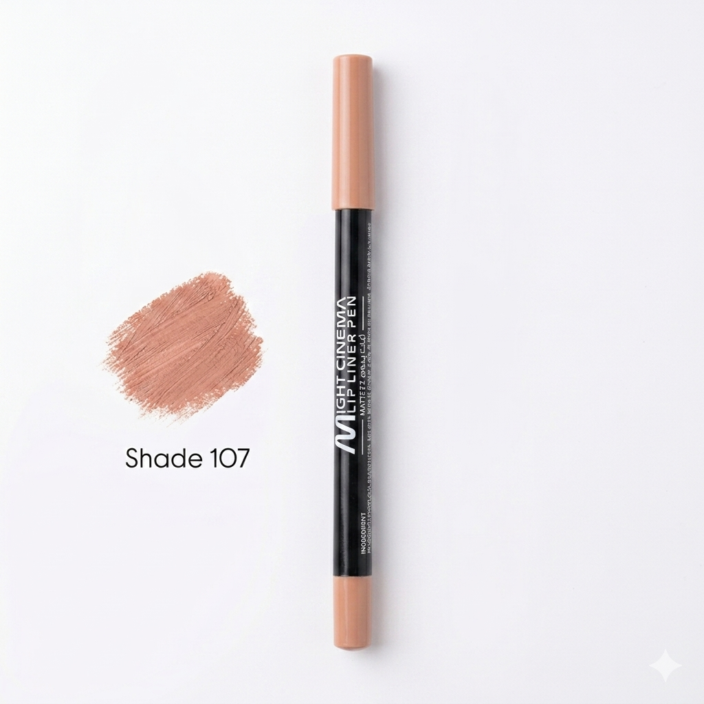 Might Cinema - lip liner pen 24 hour stability super stay matte and smooth liner