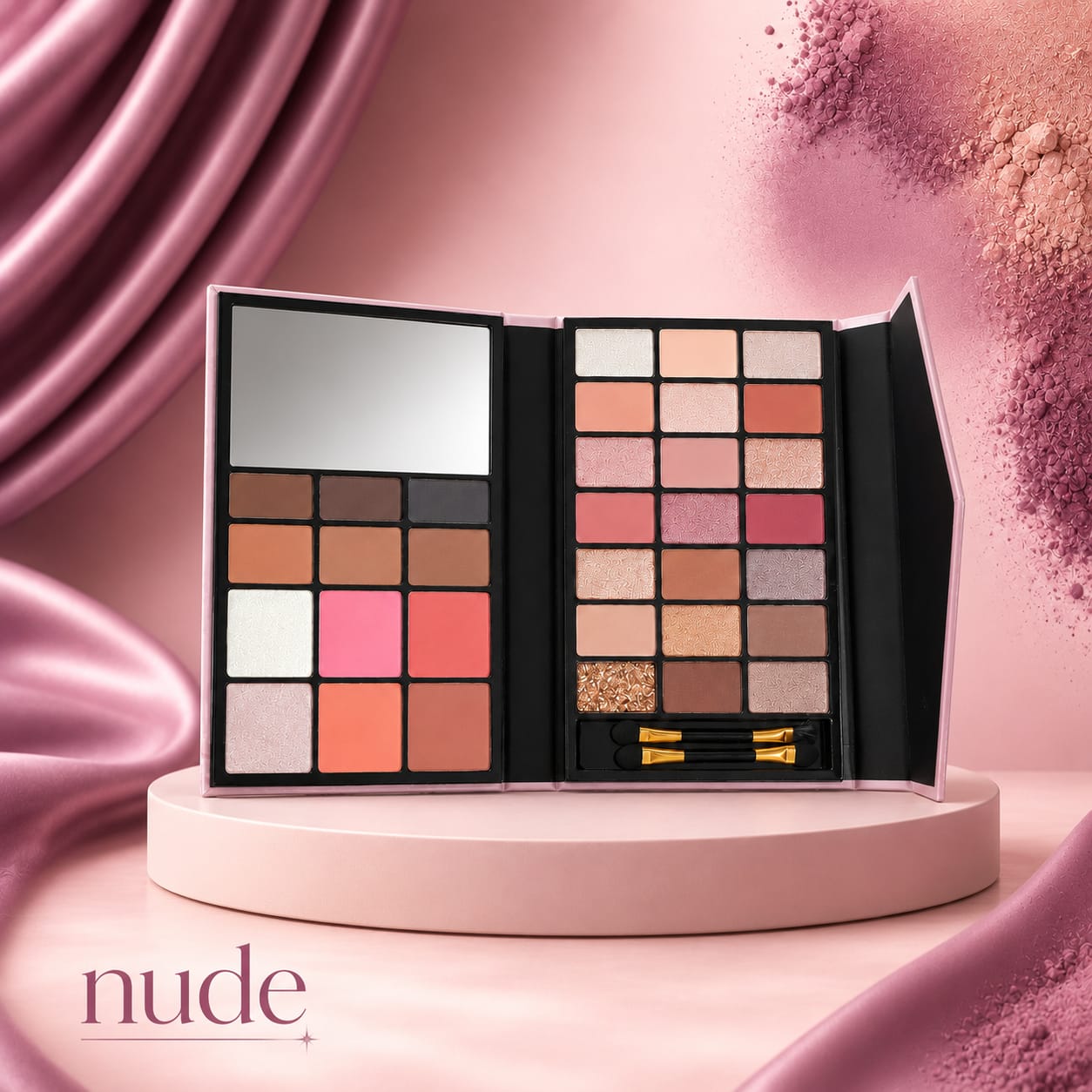 Ever Beauty Muse Nude Multi-Use Face and Eye Palette shade Nude product image