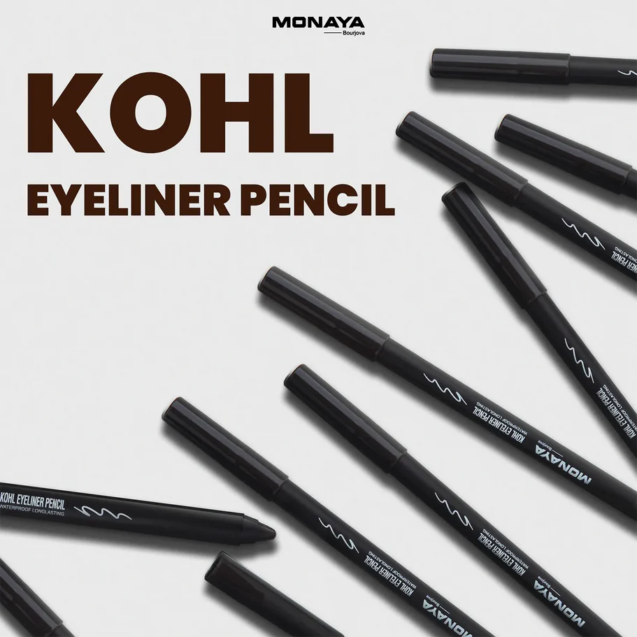 Brown Kohl Eyeliner Pencil – Ultra-Smooth, Long-Lasting Eye Pencil for Bold Definition - E003