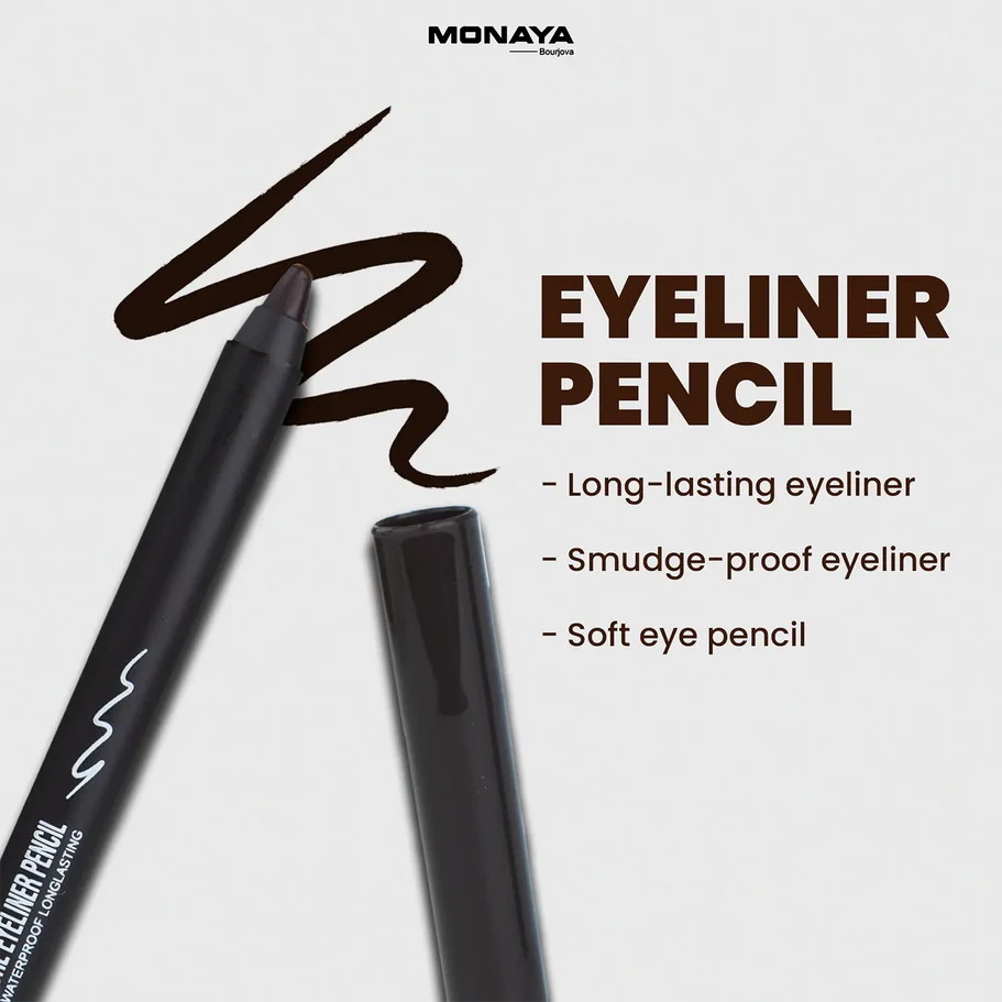 Brown Kohl Eyeliner Pencil – Ultra-Smooth, Long-Lasting Eye Pencil for Bold Definition - E003