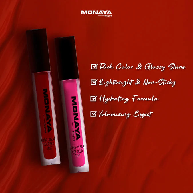 Long-Wear Colored Tint Lip Gloss Candy Wrap Rich Color Lip Gloss-Hydrate & Volumize - G002