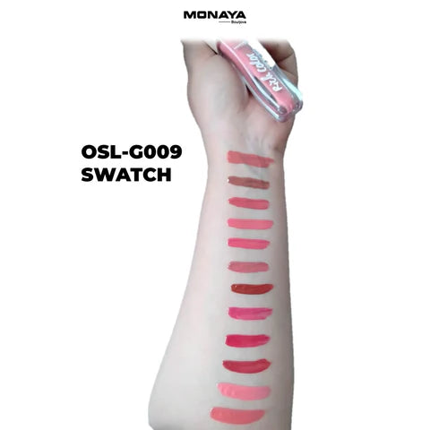 Candy Wrap Rich Color Lip Gloss, Moisturizing, High Shine - 12 Shades - G009