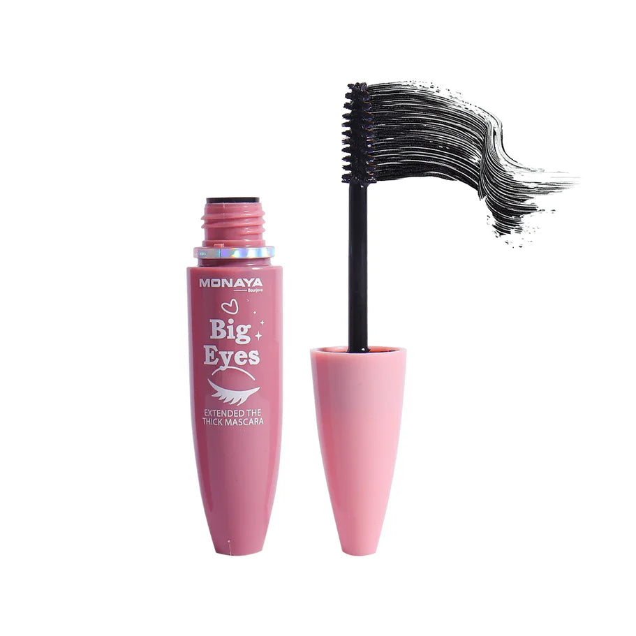 Big Eyes Extended The Thick Mascara, Long-Lasting Zero-Smudge Lengthening Mascara M201# - M003