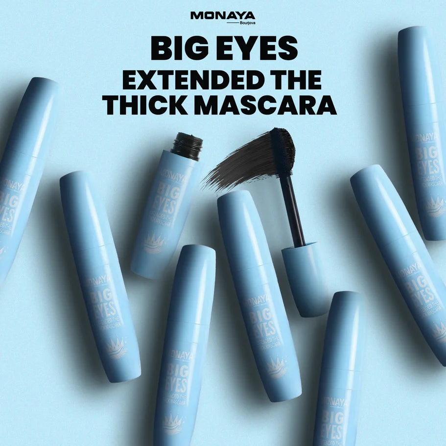 Big Eyes Mascara, Volumizing & Lengthening, M009-Black