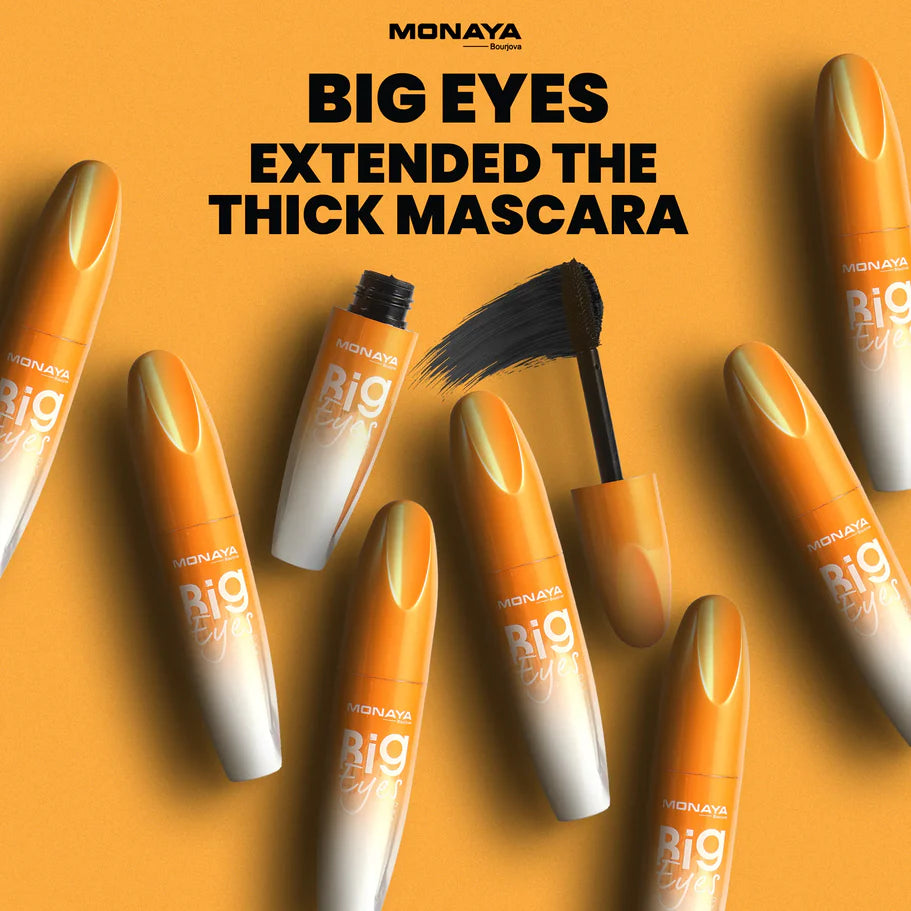 Big Eyes Volumizing & Lengthening Mascara, 13ml -M010