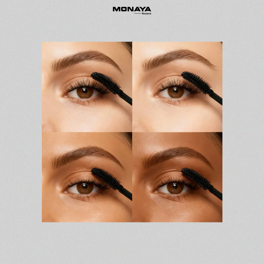 Waterproof Mascara – Volume & Length, Smudge-Proof Long-Lasting Formula - M019