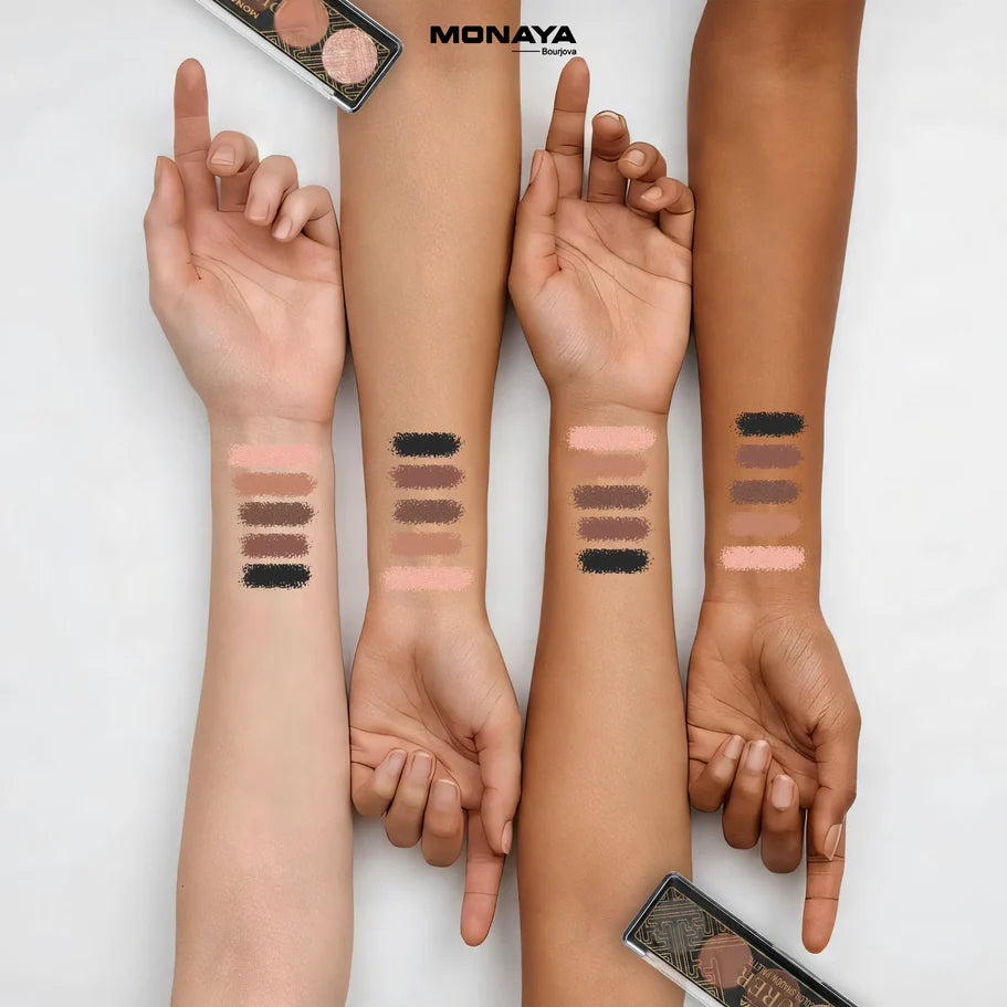 Purer Palette Shadow, Long Lasting, Blendable Natural Colors - 5 color - Y002