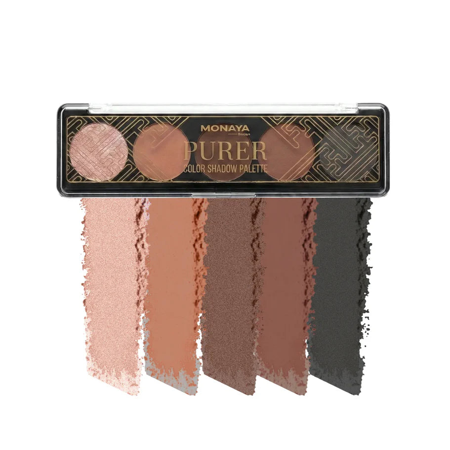 Purer Palette Shadow, Long Lasting, Blendable Natural Colors - 5 color - Y002