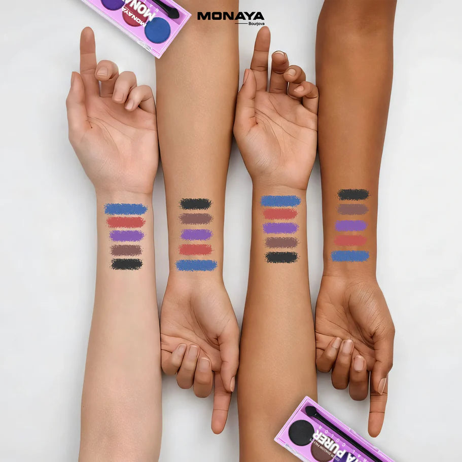 Purer Palette Shadow, Long Lasting, Blendable Natural Colors - 5 color - Y018