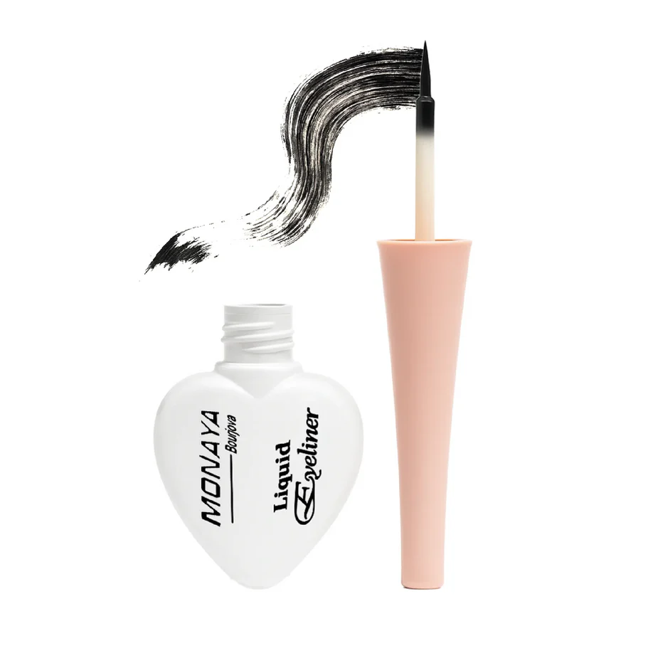 Precision Liquid Eyeliner, Waterproof & Smudge-Proof, Black - N007