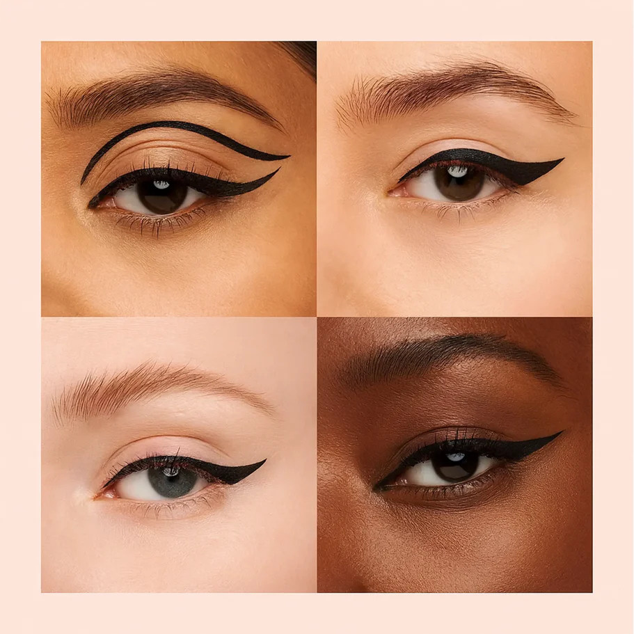 Precision Liquid Eyeliner, Waterproof & Smudge-Proof, Black - N007