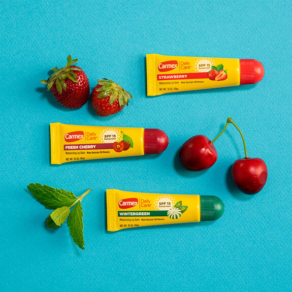Carmex Daily Care Lip Balm Variety Pack Tubes