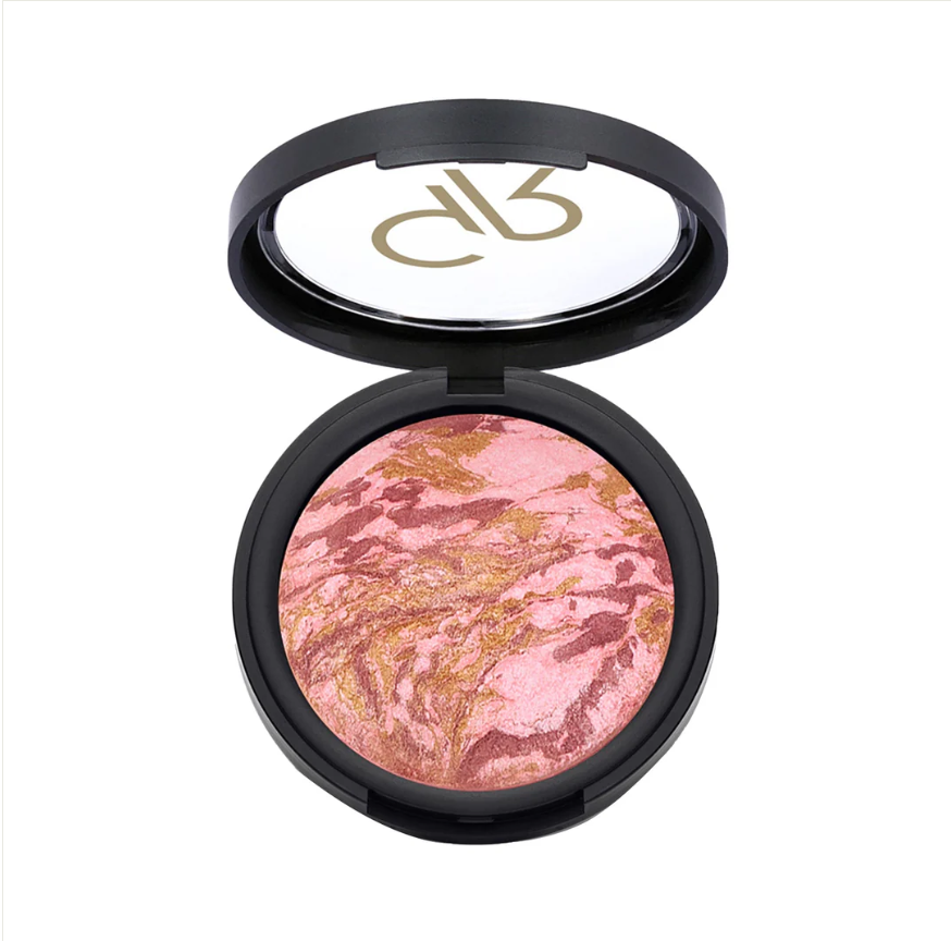 Golden Rose Baked Stardust