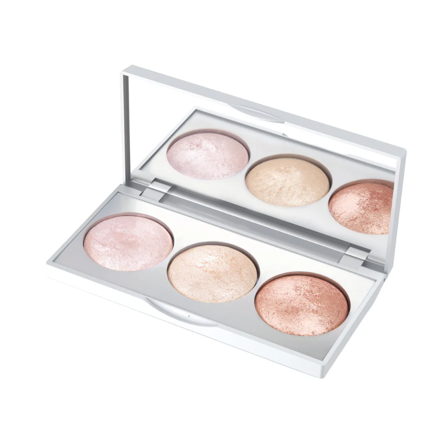 GOLDEN ROSE STROBING HIGHLIGHTER PALETTE