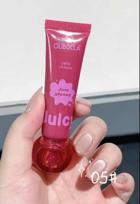Olibolla - jelly lip gloss in a jam glossy shade