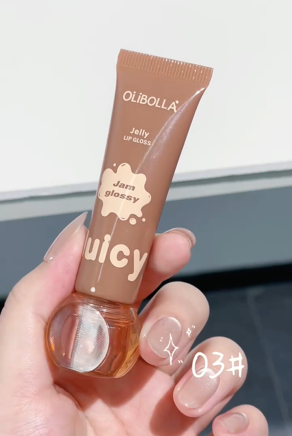Olibolla - jelly lip gloss in a jam glossy shade