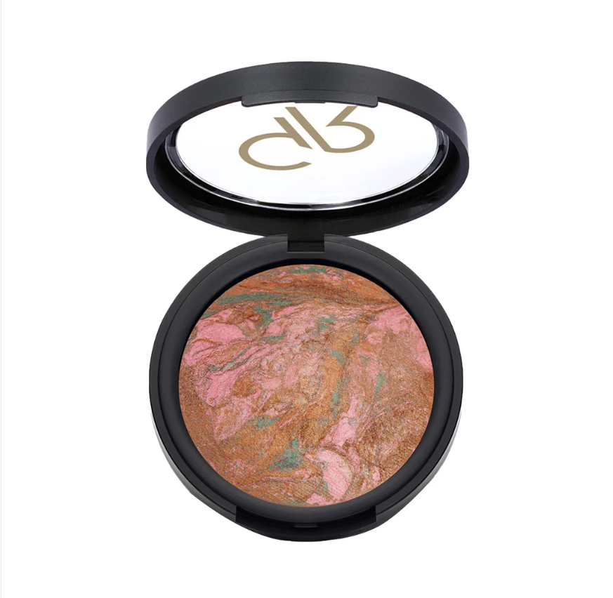 Golden Rose Baked Stardust