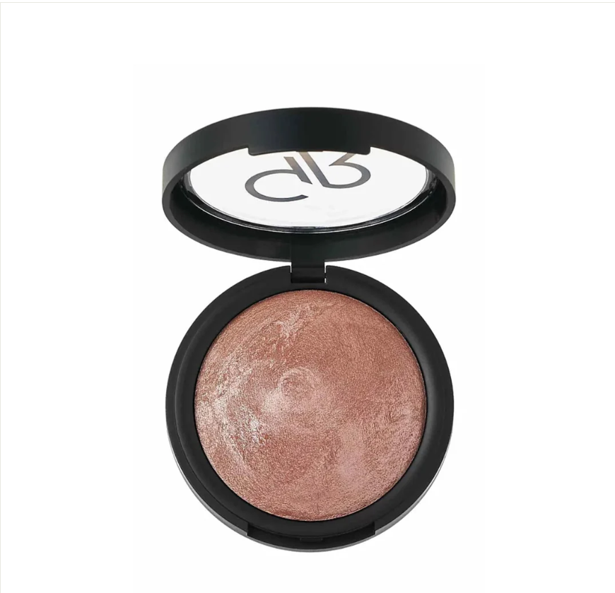 Golden Rose Baked Stardust