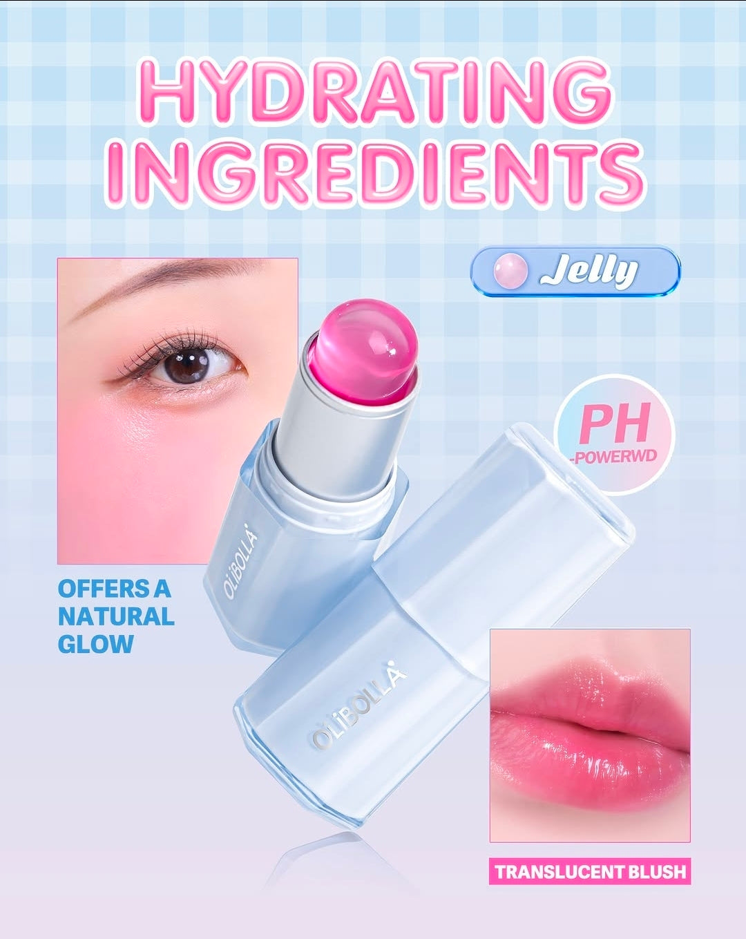 Olibolla - Butterly Bliss Blush Stick